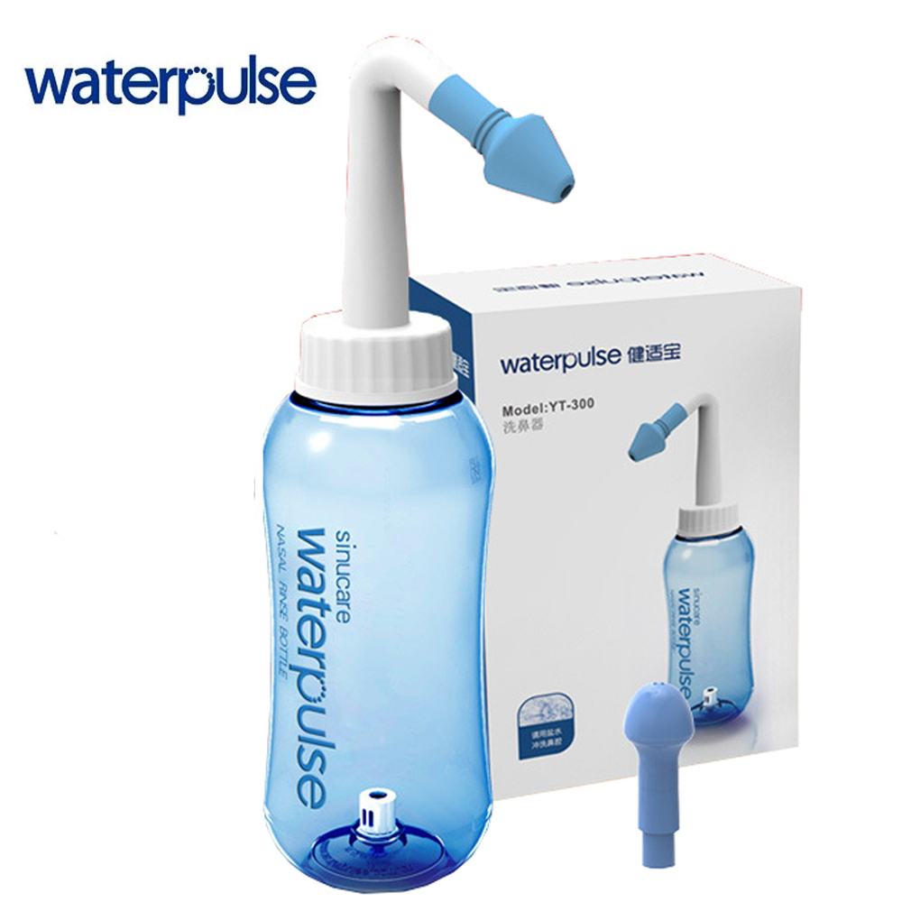 Neti Pot Nasal Rinse - 300ml 500ml เครื่องชลประทานจมูกล้างขวด Waterpulse จมูกล้าง Neti