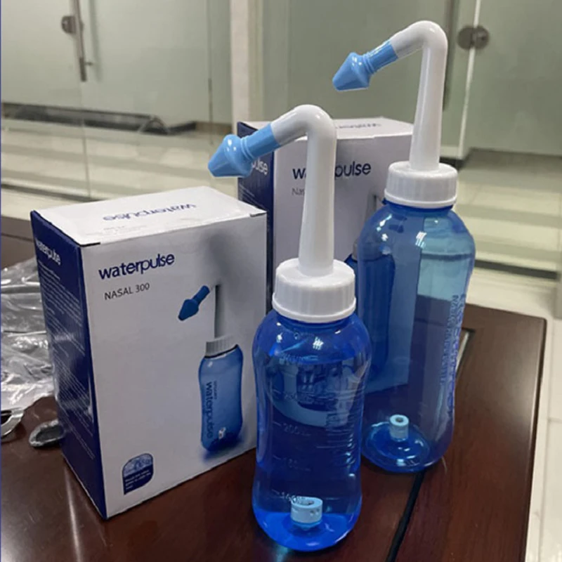 Neti Pot Nasal Rinse - ขวดล้างจมูก 300 มล./500 มล. สำหรับเด็กแรกเกิดและผู้ใหญ่ ใช้ล้างจมูก