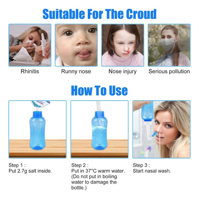 【WA】เครื่องล้างจมูก ขวดล้างจมู - Neti Pot Nasal Rinse บทวิจารณ์และราคา