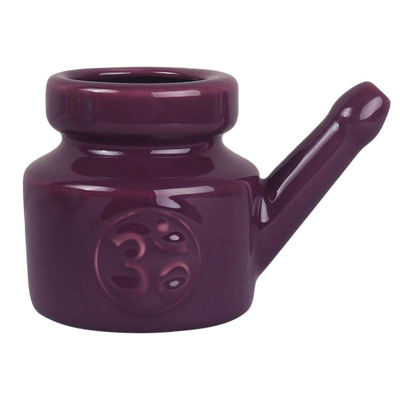 【สินค้าพร้อมส่ง】หม้อเซรามิกเนต - Neti Pot Nasal Rinse บทวิจารณ์และราคา