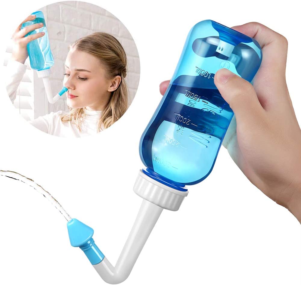 300ML เครื่องล้างจมูกเครื่องล้ - Neti Pot Nasal Rinse บทวิจารณ์และราคา