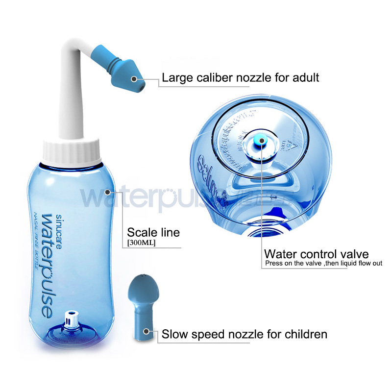 ขวดล้างจมูก 300 มล. อุปกรณ์ล้า - Neti Pot Nasal Rinse บทวิจารณ์และราคา