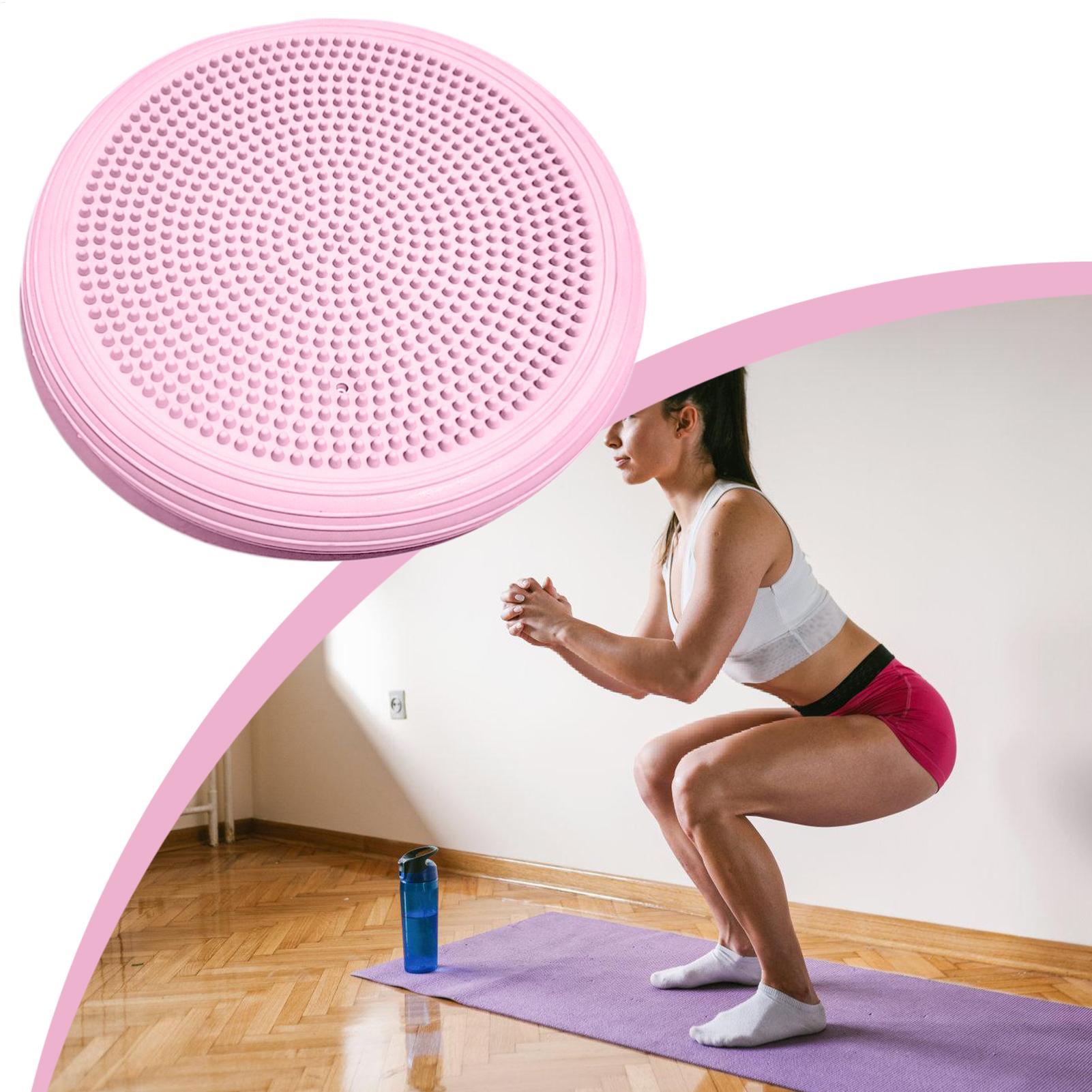 เบาะนวดแบบเป่าลมทรงกลมกันลื่น  - Balance Cushion Disc บทวิจารณ์และราคา