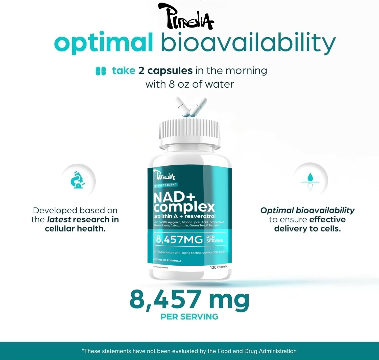 อาหารเสริม NAD Plus - พลังงานจ - Health With Wellness บทวิจารณ์และราคา