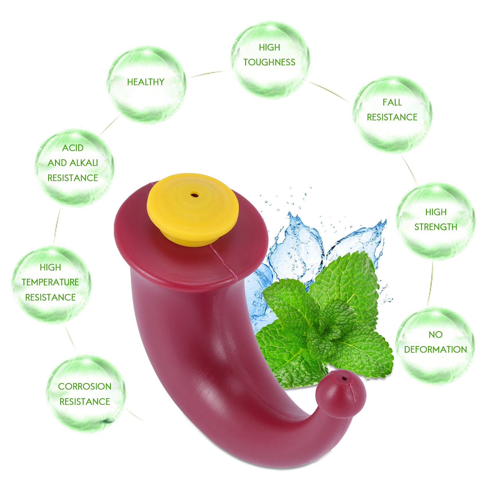 ระบบล้างจมูกสำหรับโยคะใช้ล้างจ - Neti Pot Nasal Rinse บทวิจารณ์และราคา