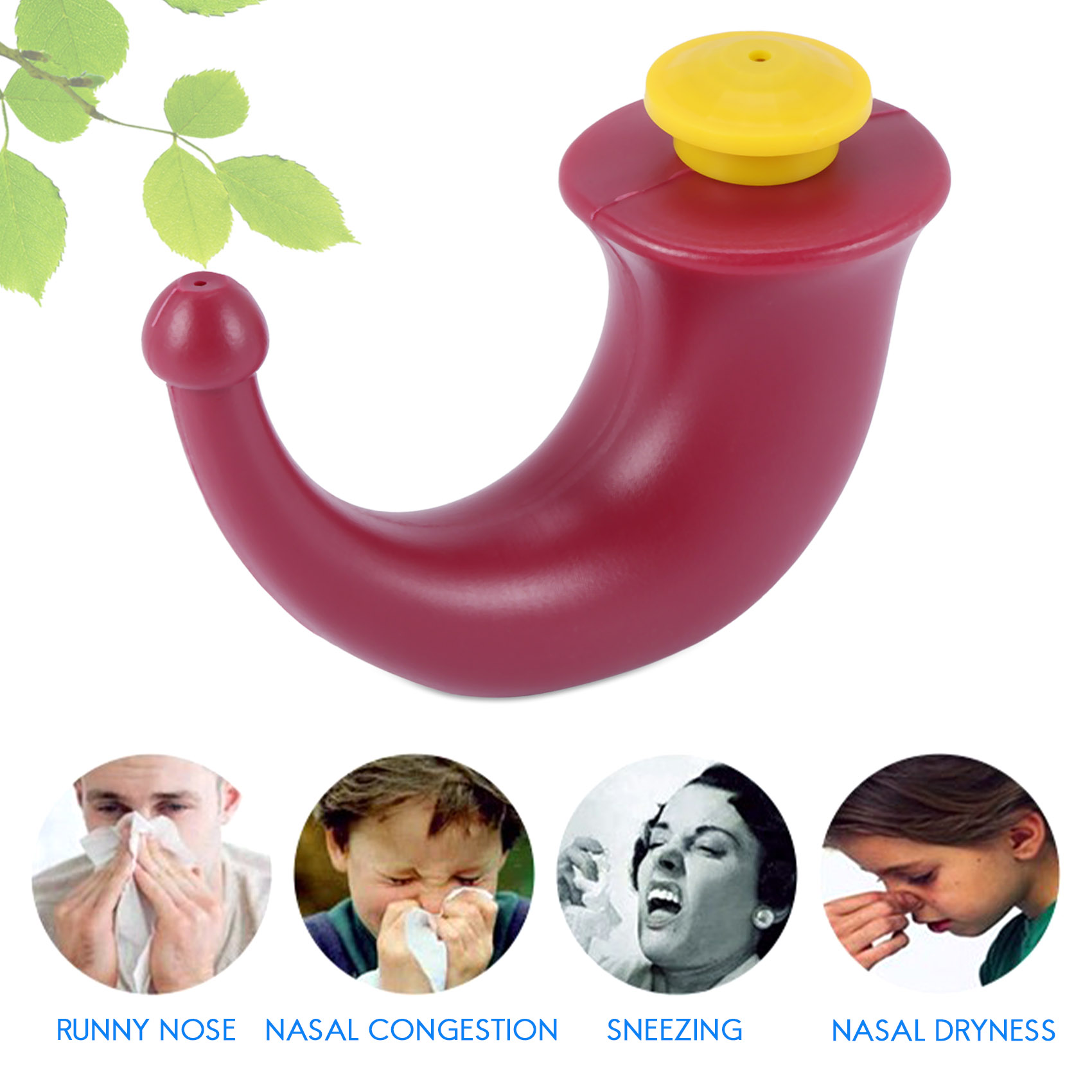 ระบบล้างจมูกสำหรับโยคะใช้ล้างจ - Neti Pot Nasal Rinse บทวิจารณ์และราคา