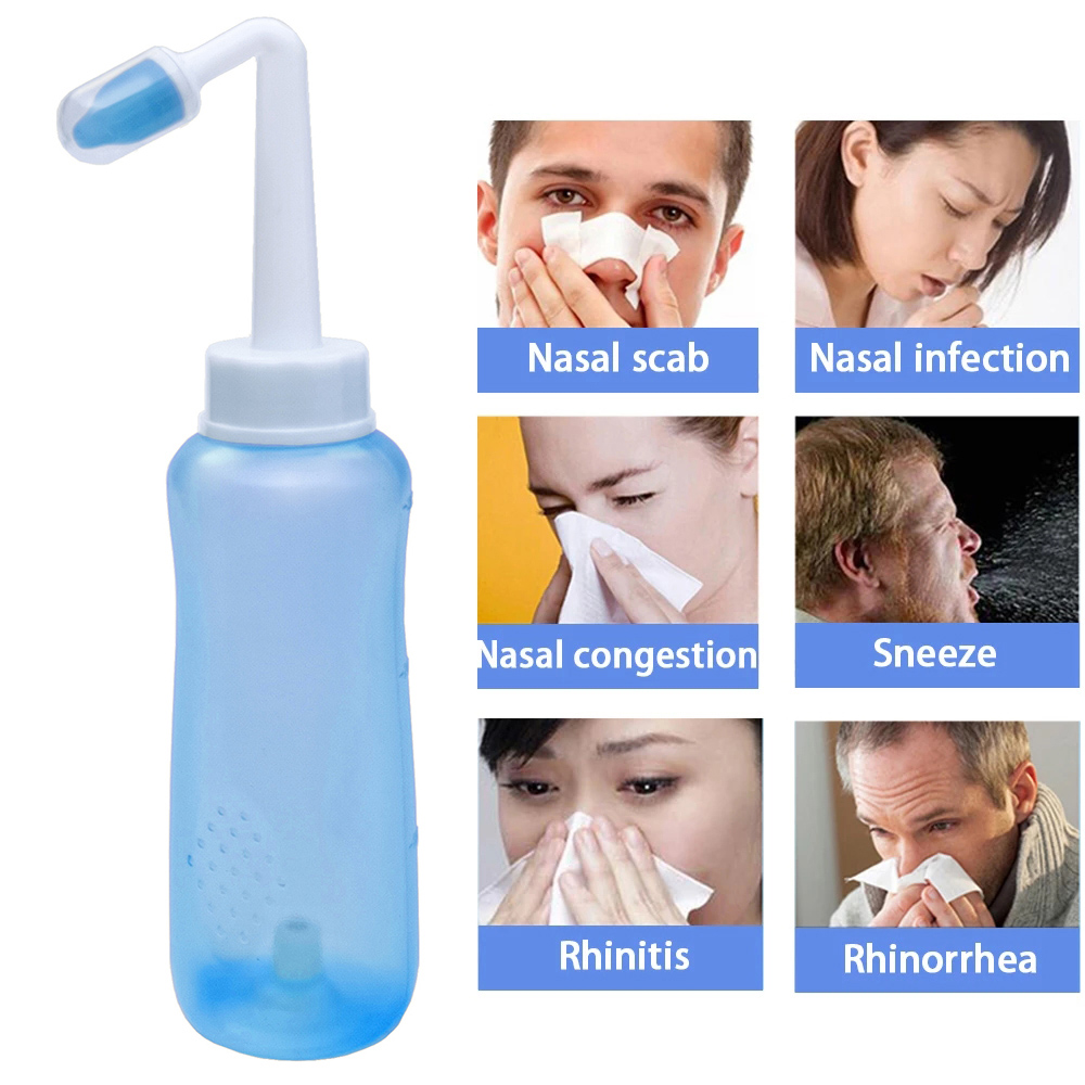 ขวดล้างจมูก 300 มล. สำหรับผู้ใ - Neti Pot Nasal Rinse บทวิจารณ์และราคา