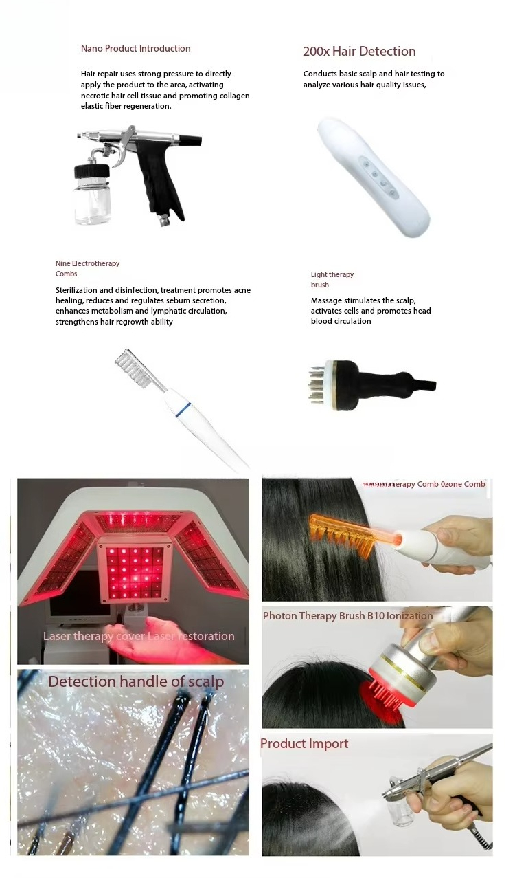 ชุดแปรงนวดกระตุ้นการงอกของเส้น - Scalp Massager Electric บทวิจารณ์และราคา