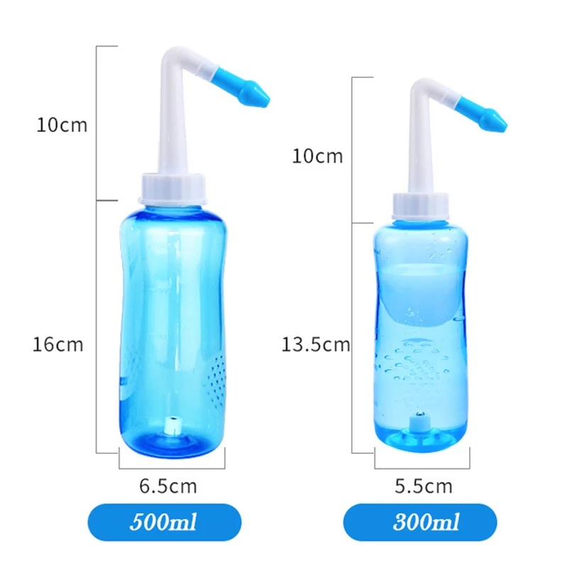 300/500ML น้ำยาล้างจมูก เครื่อ - Neti Pot Nasal Rinse บทวิจารณ์และราคา
